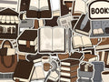 Book Lover Stickers, Reading Decals, Library Bookshop Laptop Stickers, Die Cut Bookworm Gift
