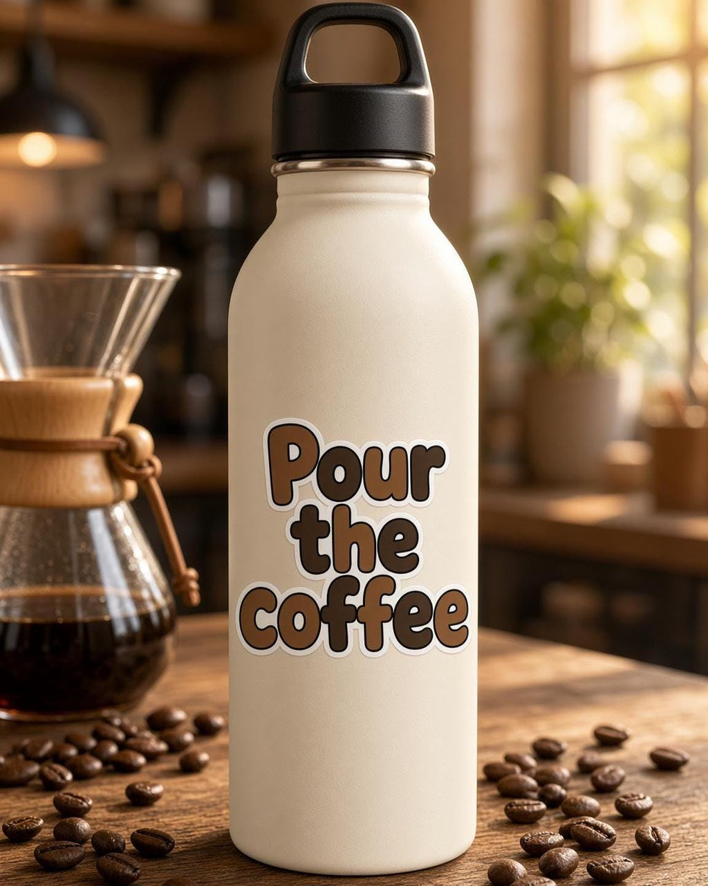 11 Coffee Word Stickers, But First Coffee Decals, Just Brew It Laptop Journal Set