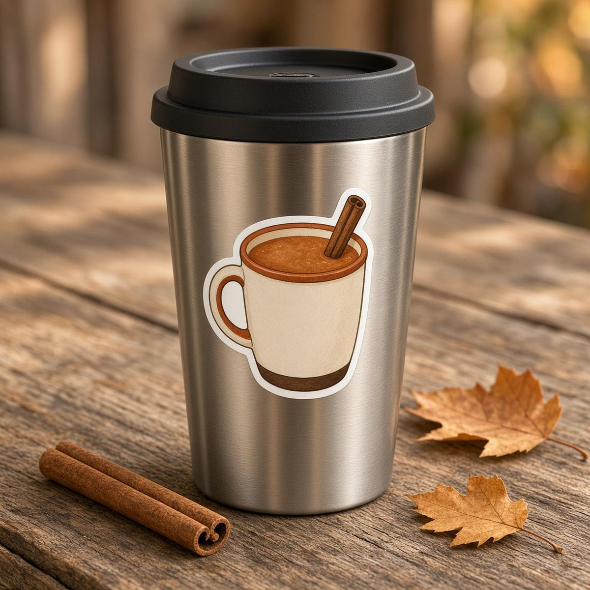 Fall Harvest Stickers, Autumn Die-Cut Set, Pumpkin Leaf Cider Cozy Journal Laptop Bottle Stickers