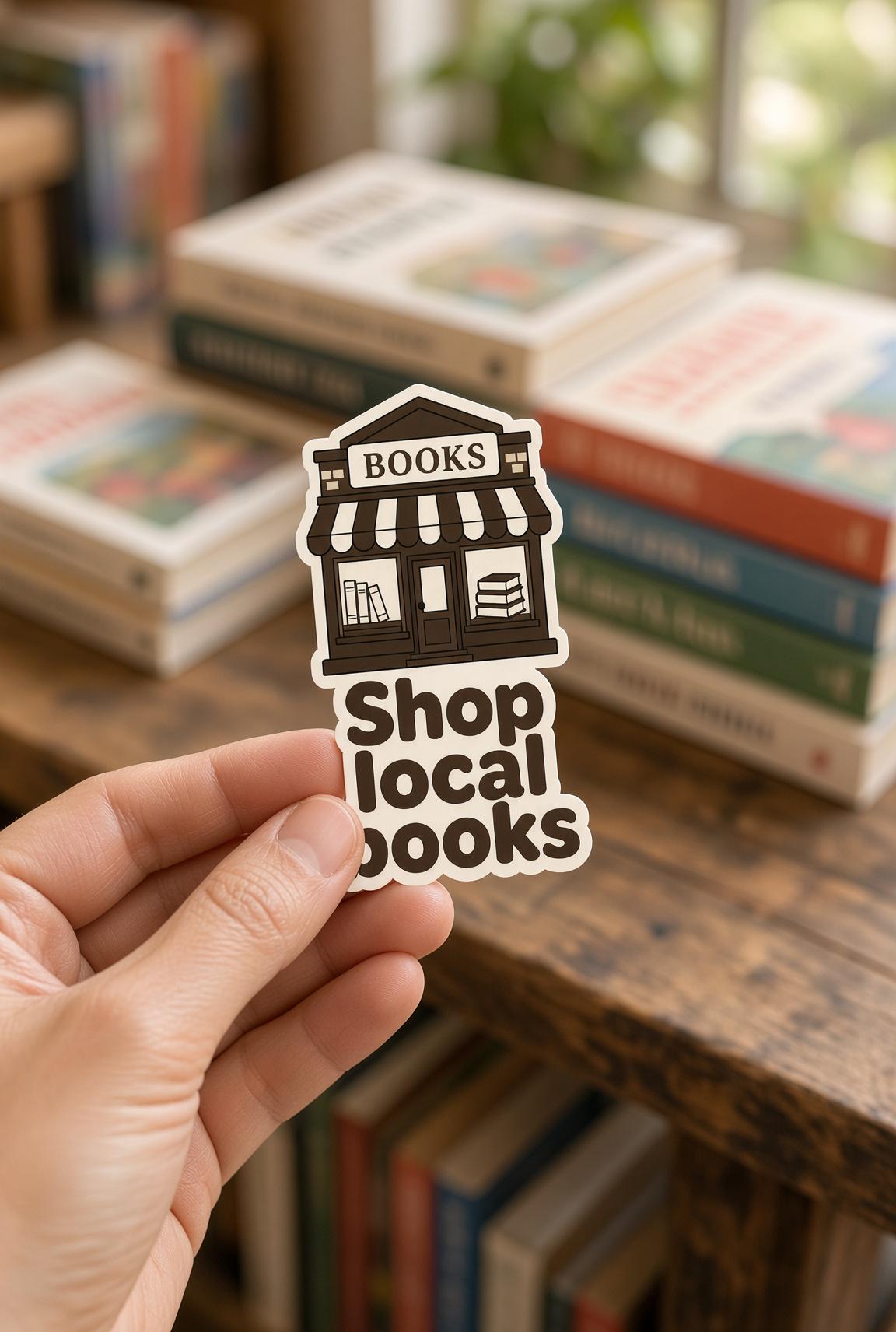 Book Lover Stickers, Reading Decals, Library Bookshop Laptop Stickers, Die Cut Bookworm Gift