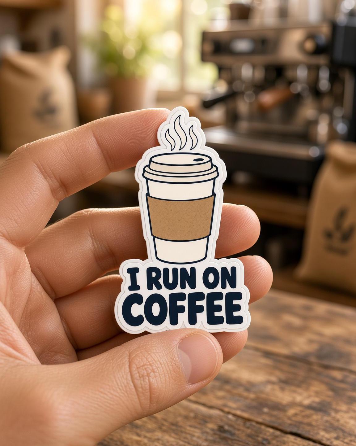 9 Coffee Quote Stickers, But First Coffee Decals, Espresso Yourself Laptop Journal