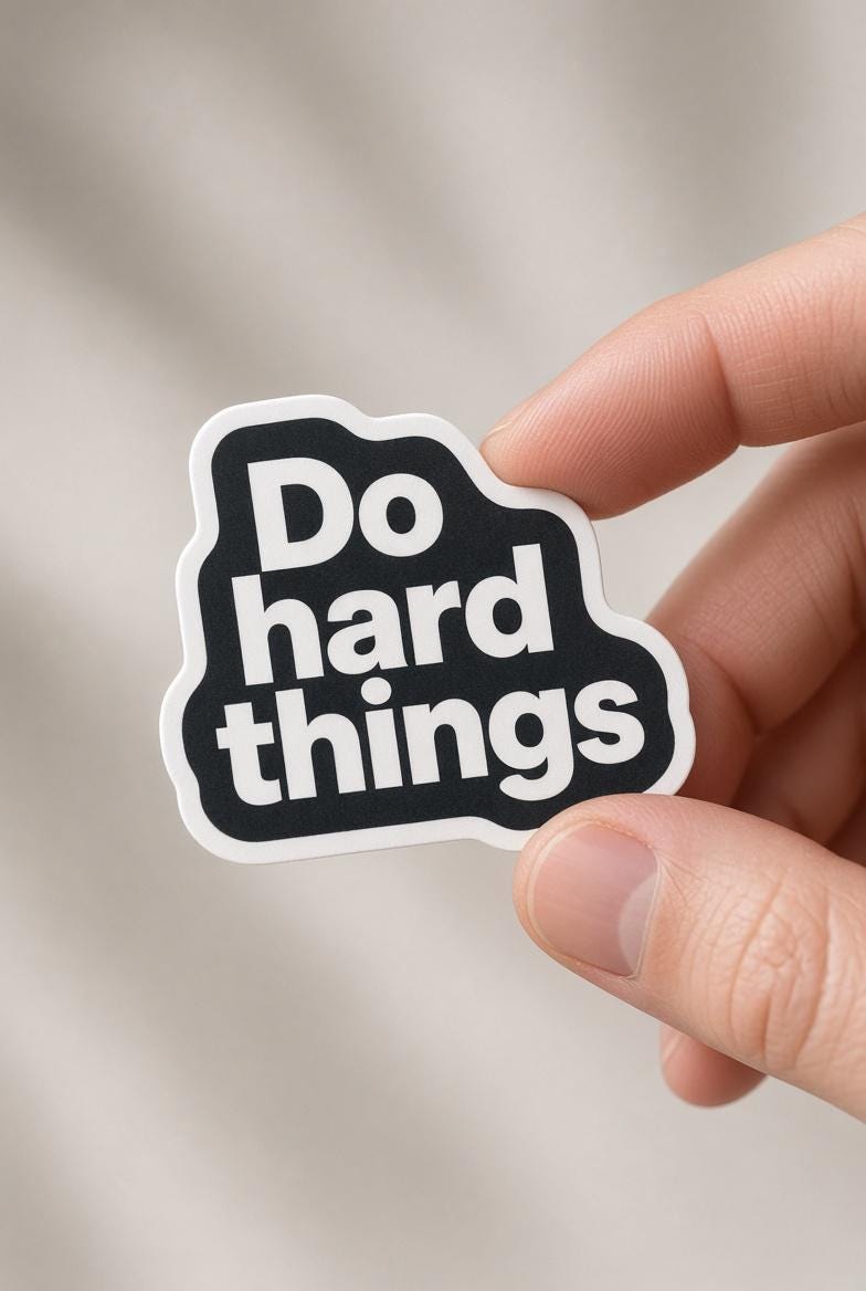 Positive Affirmation Stickers | Simple Text Stickers | "Be Nice" Encouragement Journal Pack