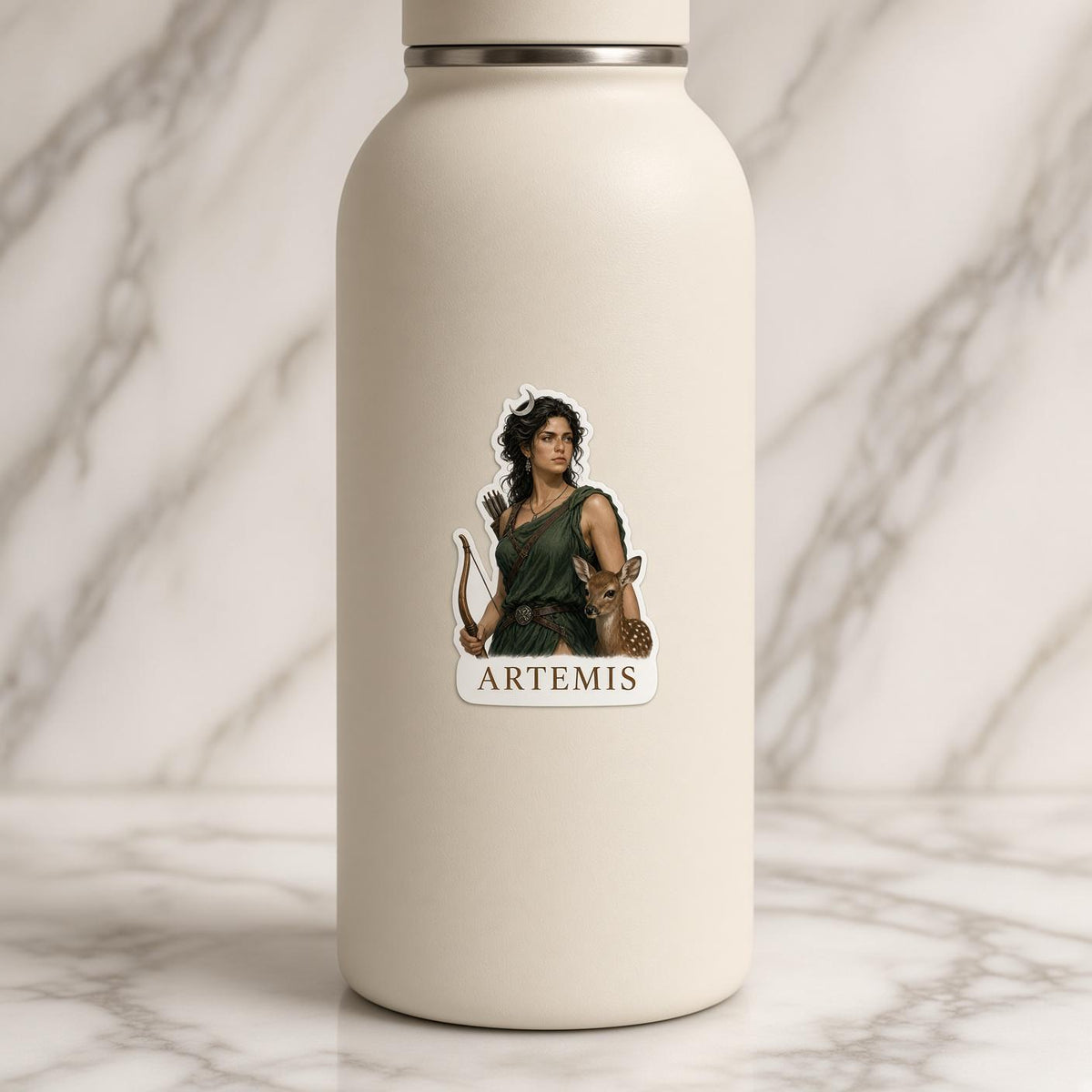 Greek God Stickers, Die-Cut Mythology Portraits for Journals and Laptops